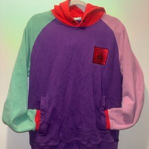 Teddy Fresh Colorblock Hoodie men’s small